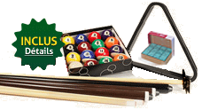 Accessoires inclus