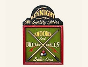 Accessoire de décor de billard 