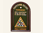 Accessoire de décor de billard 