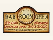 Accessoire de décor de billard 