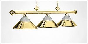 Photo de la lampe de billard B48-RIB-PB
