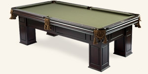 Photo de la table de billard Frontenac Acajou