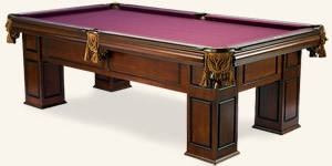 Photo de la table de billard Frontenac Noyer