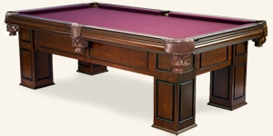 Photo de la table de billard Frontenac Noyer