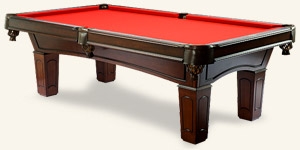 Photo de la table de billard Ascot Noyer