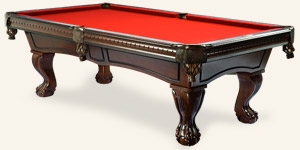 Photo de la table de billard Pinnacle Noyer